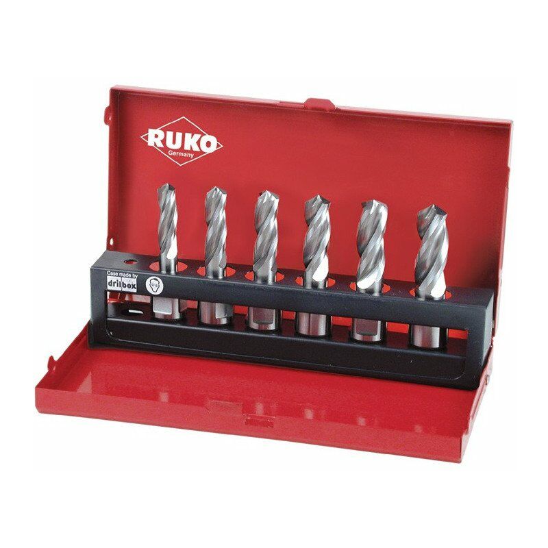 

Juego de brocas macizas Solid 3S D.10-15mm HSS Weldon RUKO