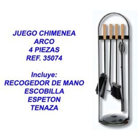 Juego Chimenea ARCO 4 Piezas 35074