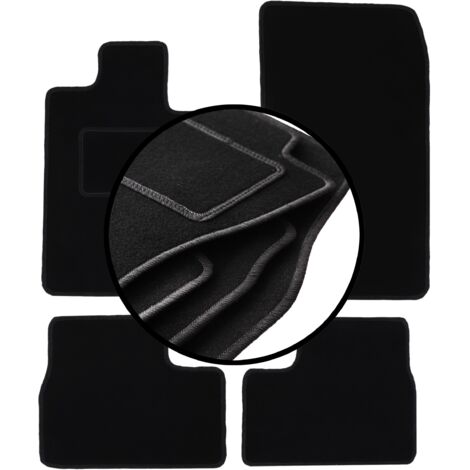 Juego completo de alfombrillas de terciopelo para: BMW 3 E30 sedán, familiar (1982-1994)