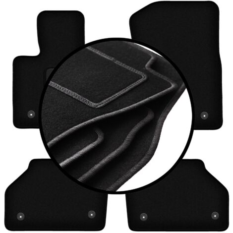 Juego completo de alfombrillas de terciopelo para: BMW X3 F25 SUV (2010-2017)