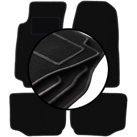 Juego completo de alfombrillas de terciopelo para: Ford Granada sedán (1972-1985)