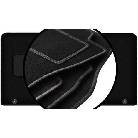 Juego completo de alfombrillas de terciopelo para: Furgoneta Opel Vivaro II (2014-2019)
