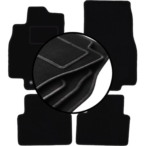 Juego completo de alfombrillas de terciopelo para: Mercedes Clase A W169 hatchback (2004-2012)