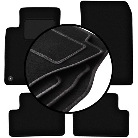 Juego completo de alfombrillas de terciopelo para: Mercedes W176 Clase A (2012-2018)