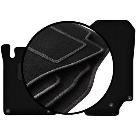 Juego completo de alfombrillas de velour para: Mercedes SL R129 500 SL (1989-2001)