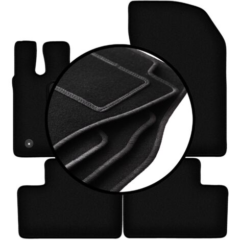 Juego completo de alfombrillas de velour para: Renault Captur II crossover (2020-)