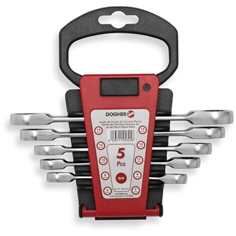 Juego con 5 llaves carraca  DOGHER 456-015