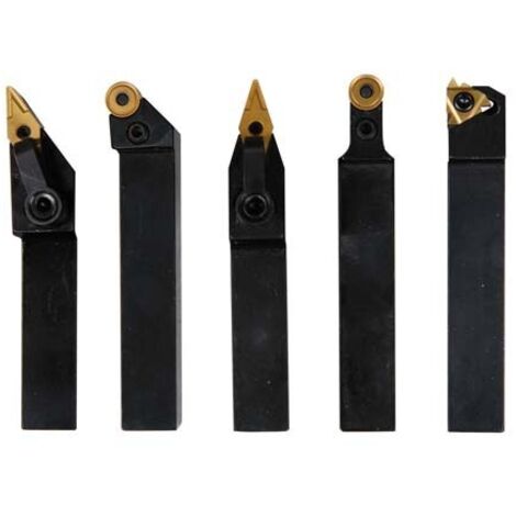 Juego cuchillas HM, 16mm, 5 piezas, caja aluminio OPTIMUM 3441610