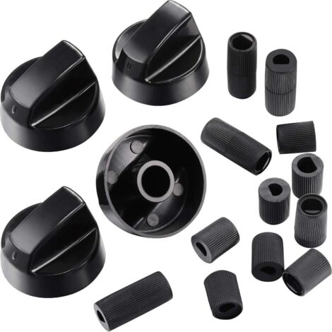 Juego de 1 perilla para cocina de gas, compatible con casi todas las placas, perilla universal para cocina y horno de gas.