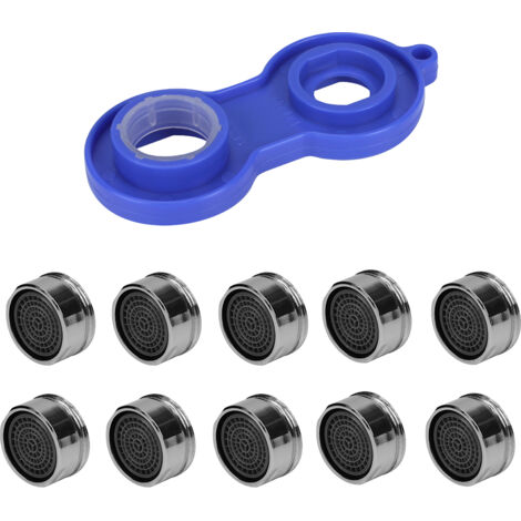 Juego de 10 aireadores M24 + llave
