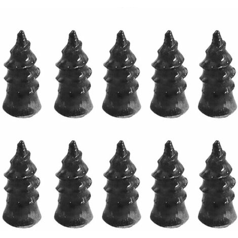 Juego de 10 clavos de goma sin cámara para reparación de pinchazos de neumáticos de coche, camión, motocicleta, scooter y bicicleta. Modelo: pequeño.