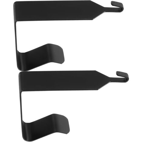 Juego de 10 ganchos para puerta, ideales para colgar toallas, abrigos y accesorios.