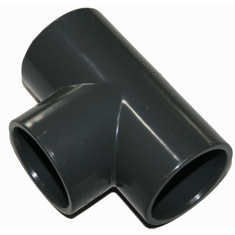 

juego de 10 tes de presión de PVC de 90° de ø 50 mm para pegar