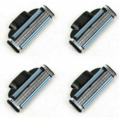 Juego de 12 cuchillas de repuesto para afeitar, compatibles con maquinillas Gillette Mach 3-Producto compatible