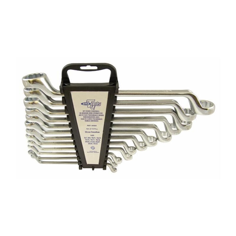 

Juego de 12 llaves poligonales dobles AMA-TOOLS