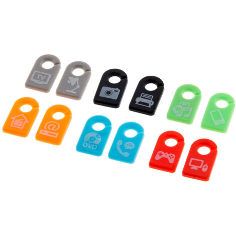 Juego de 12 marcadores de cables INOTECH ZENITECH