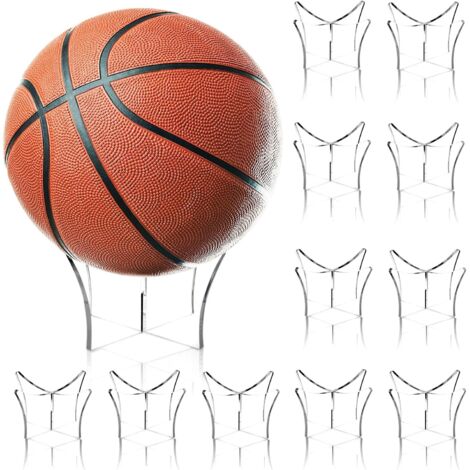 Juego de 12 soportes acrílicos para bolas de exhibición