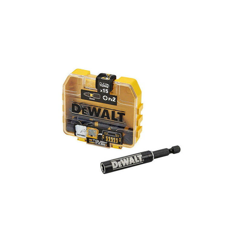 

DT70618T-QZ JUEGO 15 PZAS IMPACT TORSION - Dewalt