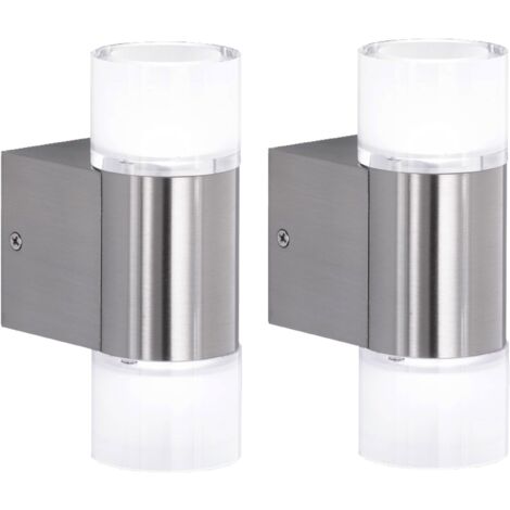 Juego de 2 apliques led trio rl181 aplique spot con bombillas 040007283