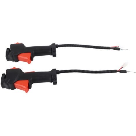 Juego de 2 cables de soporte para gatillo de aceleración e interruptor de manija Eosnow para desbrozadoras Stihl FS75 FS80 FS85