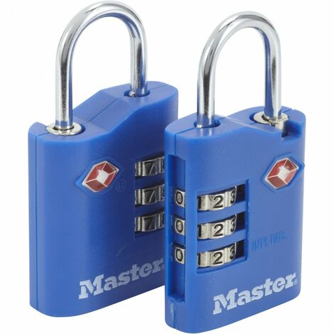 Juego de Candados con Combinación Master Lock – Do it Center