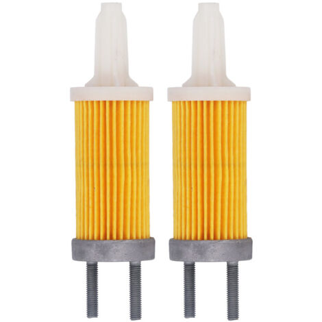 Juego de 2 cartuchos de filtro de combustible para grupos electrógenos diésel refrigerados por aire, altura 150 mm, compatibles con máquinas eléctricas 178F.