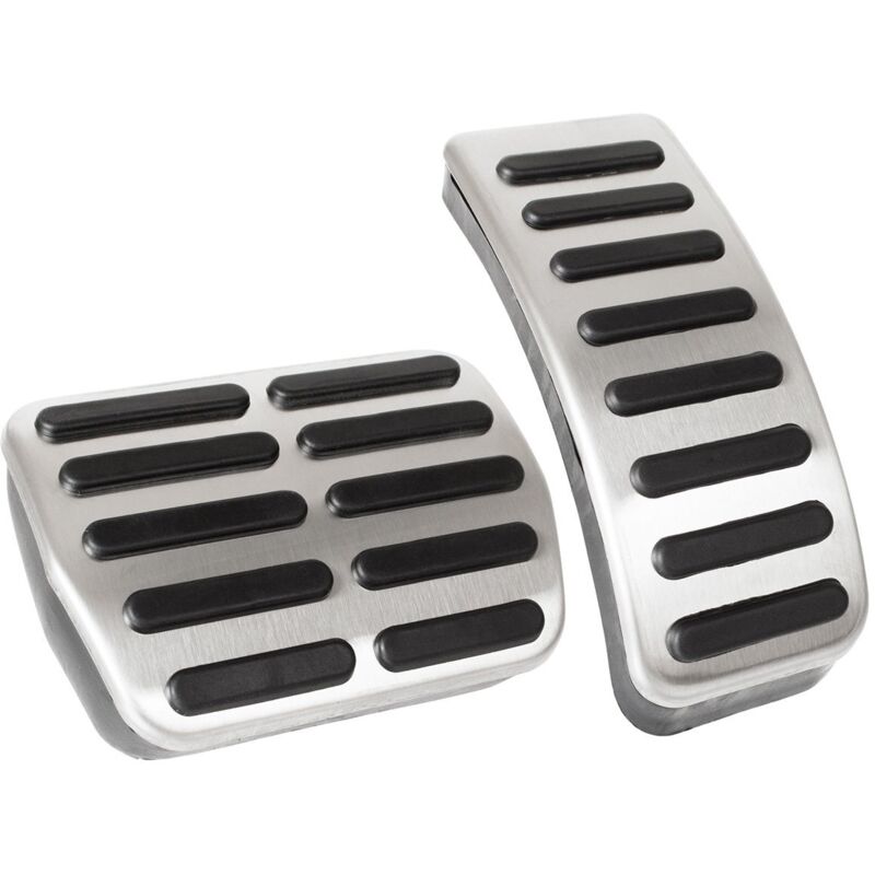 Juego de 2 cubiertas de pedales de aluminio para VW Bora, Fox, Golf III, IV, Lupo, New Beetle, Polo