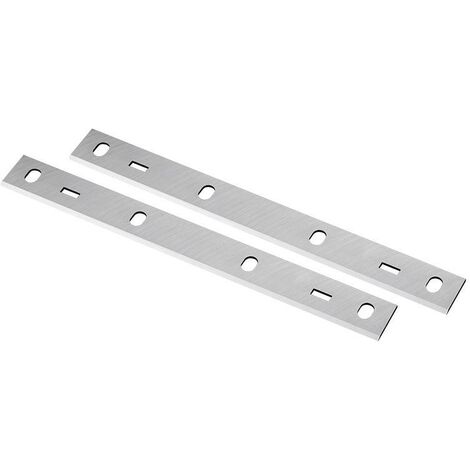 Juego de 2 cuchillas de recambio para cepilladora de espesores Fervi 0686/200C