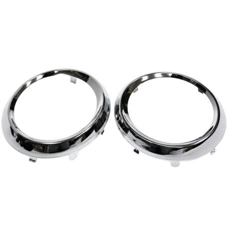Juego de 2 embellecedores cromados para faros antiniebla, compatibles con Toyota Sienna SE 2011-2017.