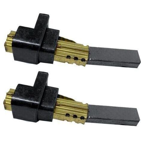 Juego de 2 escobillas de carbón para motor de aspiradora de 6,5 x 11 x 32 mm, repuestos de alta calidad para aspiradoras LG.