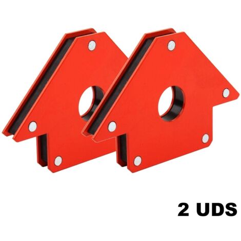 JUEGO DE 2 ESCUADRAS MAGNETICAS PARA SOLDADOR 34 KG