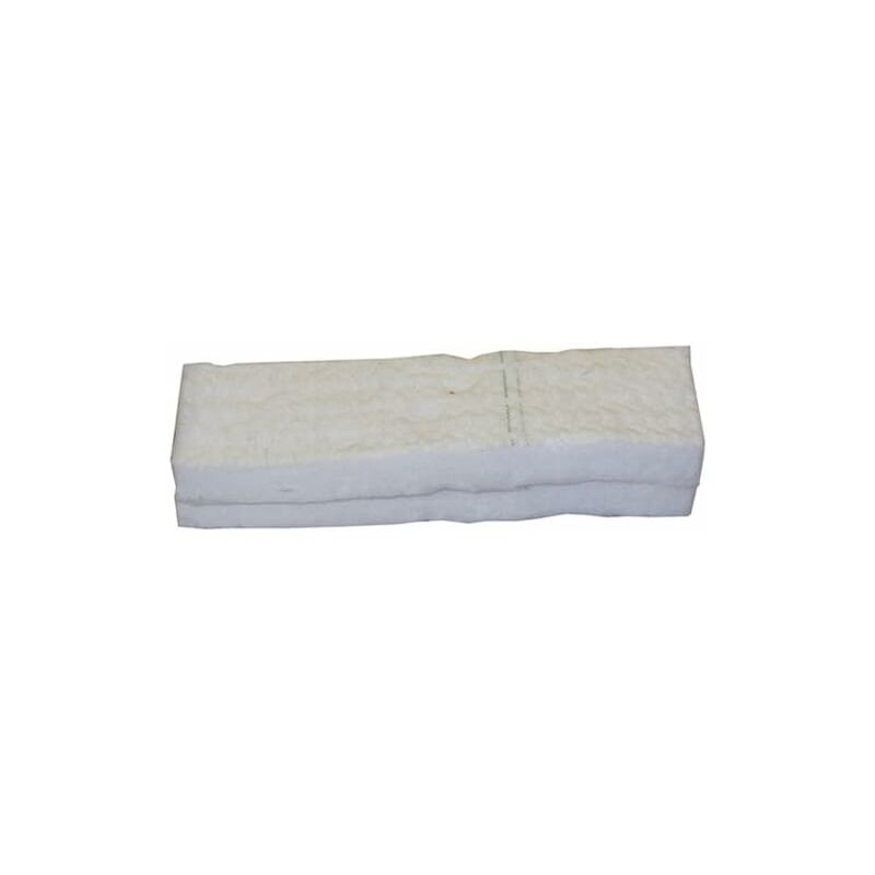 

Juego de 2 esponjas en lana cerámica para chimeneas de etanol (30 x 10 x 1,3 cm)