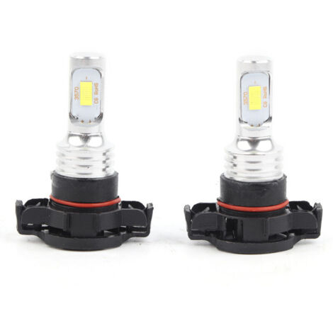 Juego de 2 Faros LED 80W 6000K, Lámparas Blancas H16/5202, Antiniebla para Coche