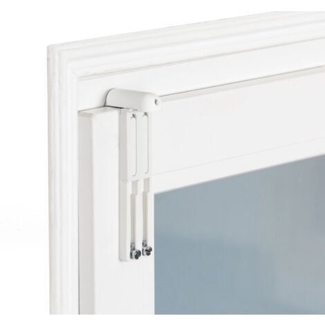 AVOSDIM Juego de 2 fijaciones sin taladrar con extensión para persianas