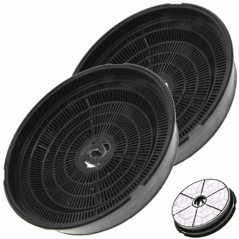Juego de 2 filtros de carbón C00308180 ARISTON HOTPOINT