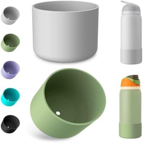 Juego de 2 fundas protectoras de silicona, verde y gris claro – Resistentes a los golpes, para teléfono o dispositivo