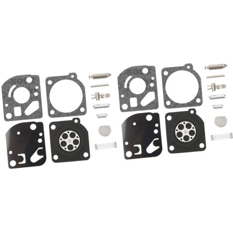 Juego de 2 juntas de carburador compatibles con cortacéspedes SRM2305/2015/2100/GT2000/GT2150/1600/2000/2300GT, sellado perfecto garantizado.