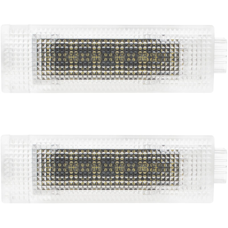 Juego de 2 l谩mparas de iluminaci贸n interior LED para Fiat 500L y 500X