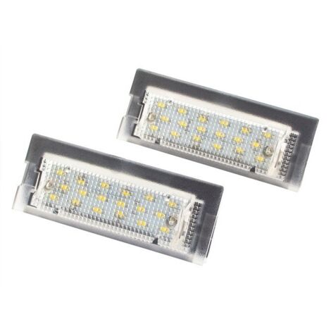 Juego de 2 luces de matr铆cula LED para BMW 5 E39 Estate 96-03