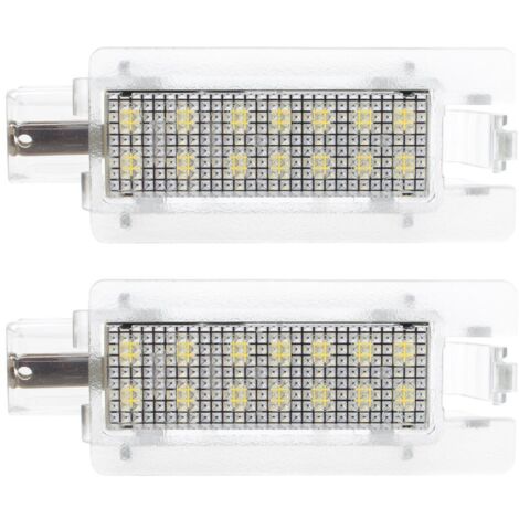 Juego de 2 luces de matr铆cula LED para Renault 19 II Clio I Megane I Scenic I