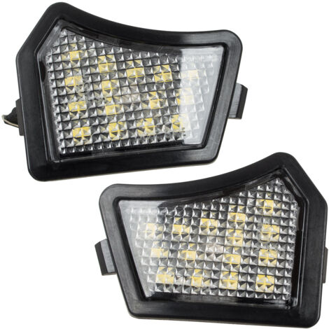 Juego de 2 luces LED para espejos retrovisores Volvo C30 C70 II S40 II S60 I II S80 I II V40 II V50 V60 V70 II III XC70 I II XC90
