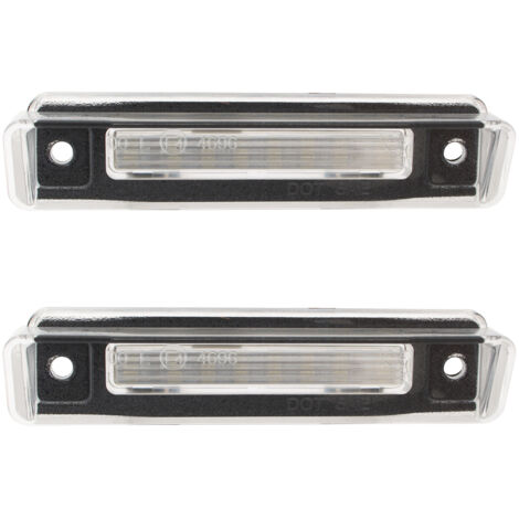Juego de 2 luces LED para matr铆cula de Mercedes S124 Clase E R129 Clase SL