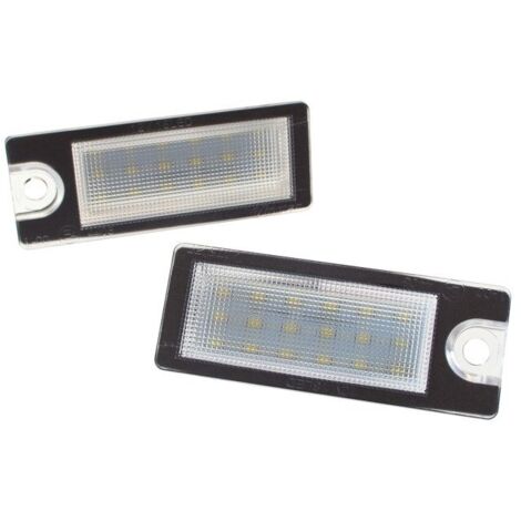 Juego de 2 luces LED para matr铆cula de Volvo S60, S80, V70, XC70 y XC90