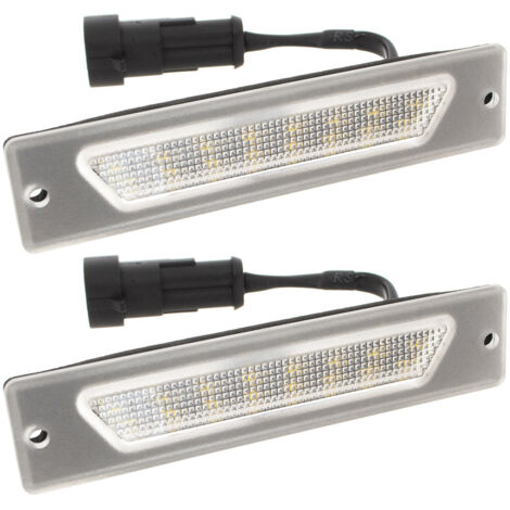 Juego de 2 luces LED para matr铆cula Fiat Ducato Citro毛n Jumper Peugeot Boxer 94-02