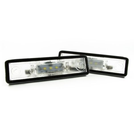 Juego de 2 luces LED para matr铆cula Opel Astra F G Combo Corsa B C Omega A B Signum Tigra Vectra B Zafira A