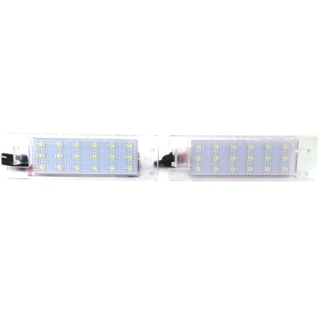 Juego de 2 luces LED para matrícula Alfa Romeo