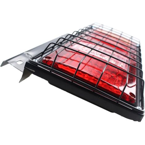 Juego de 2 luces traseras LED de 32 LED con rejilla de hierro para camión y remolque, luz de freno, intermitente, luz de marcha atrás, alto brillo, 24 V