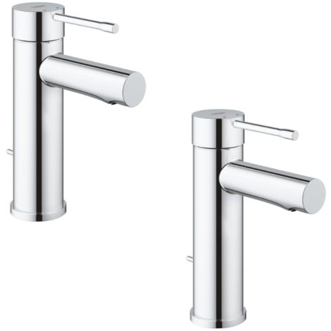 Juego de 2 mezcladores de lavabo GROHE Essence S