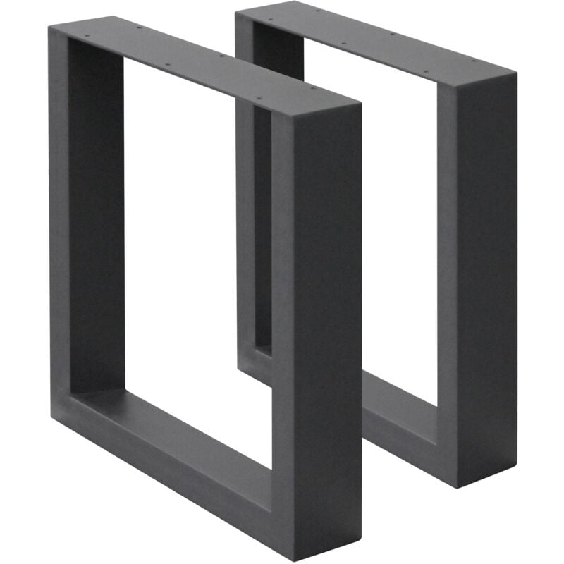 

Juego de 2 Patas 30x43cm acero industrial mesa comedor oficina escritorio