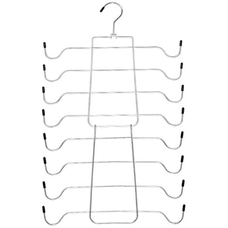 Juego de 2 perchas para camisetas sin mangas, sujetadores, armario y almacenamiento para ahorrar espacio de almacenamiento para camisolas, vestidos de tirantes,